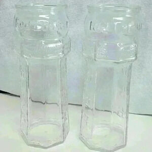 Set of 2 Red Lobster Lighthouse Glasses-Canada